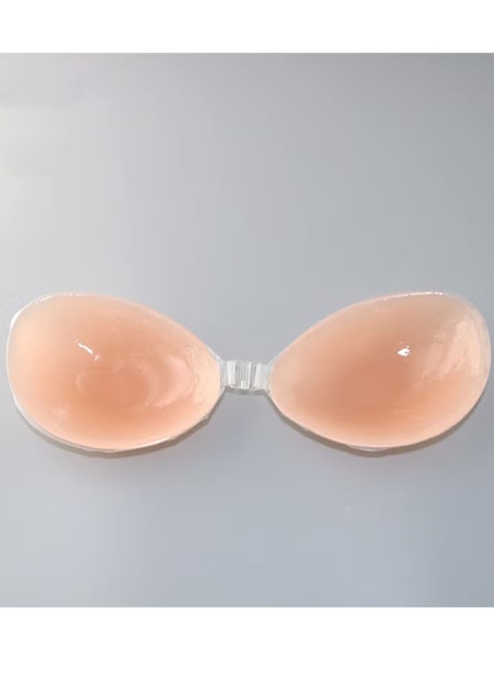 Push Up Self-Adhesive Silicone Bra with Front Closure – Strapless, Invisible, Waterproof - Image 1